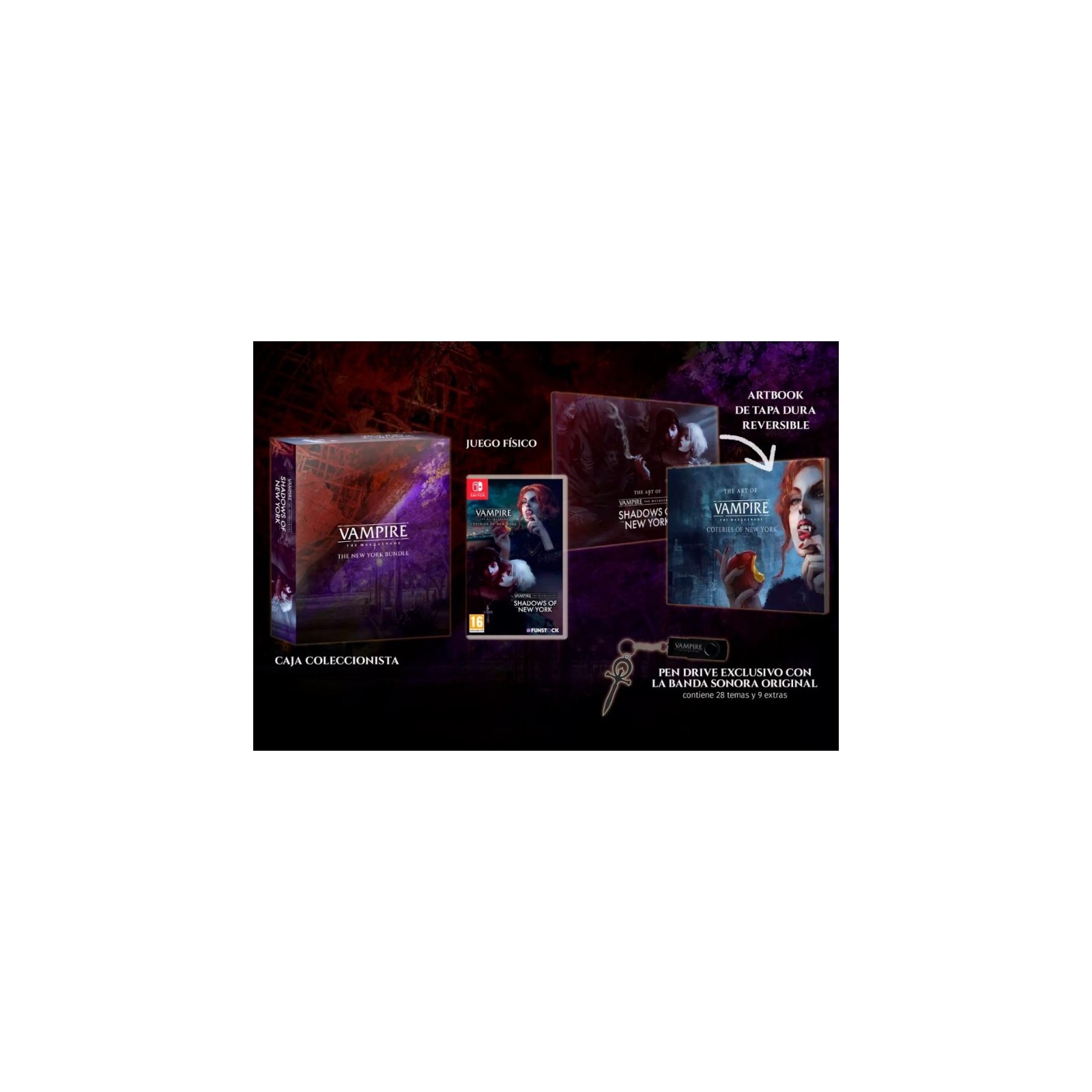 VAMPIRE: THE MASQUERADE - THE NEW YORK BUNDLE (COLLECTOR"S EDITION)