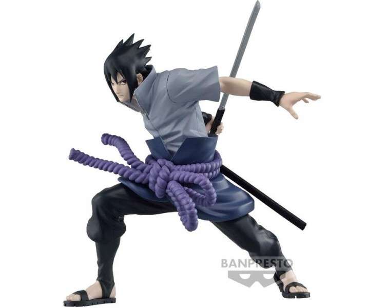 BANPRESTO NARUTO SHIPPUDEN VIBRATION STARS: UCHIHA SASUKE III (13 CM)