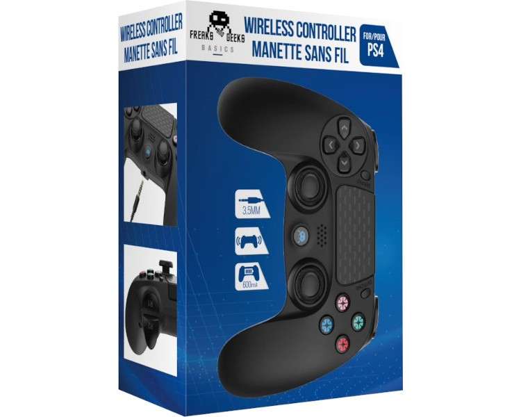 FREAKS AND GEEKS WIRELESS CONTROLLER NEGRO (BLACK)