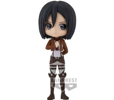 BANPRESTO Q POSKET ATTACK ON TITAN: MIKASA ACKERMAN (VER.A) (16 CM)