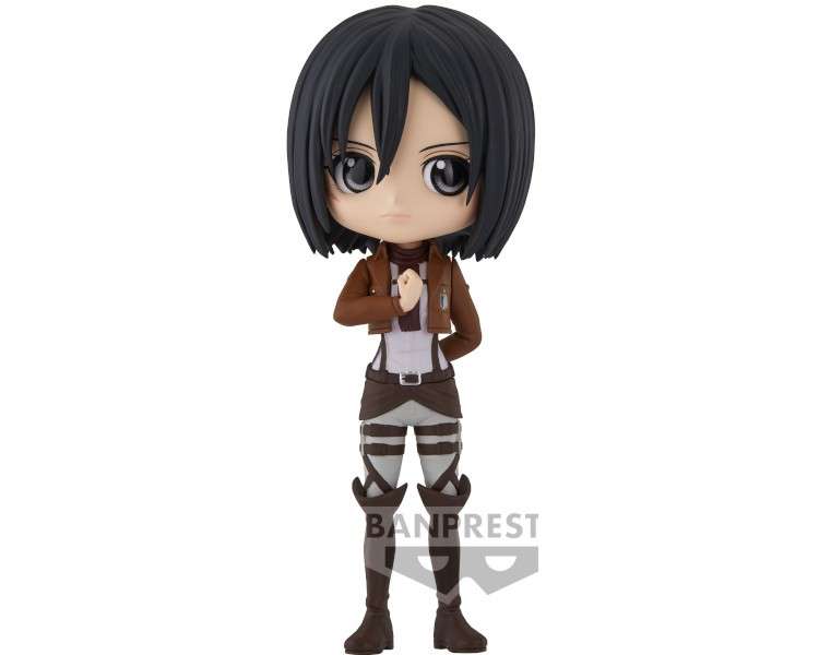 BANPRESTO Q POSKET ATTACK ON TITAN: MIKASA ACKERMAN (VER.A) (16 CM)