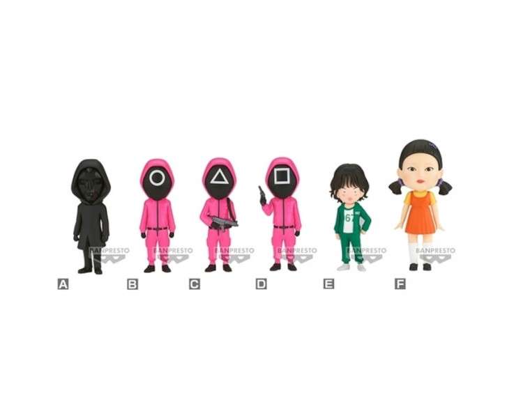 BANPRESTO SQUID GAME WOLD COLLECTABLE FIGURES 12 UDS. (7 CM)