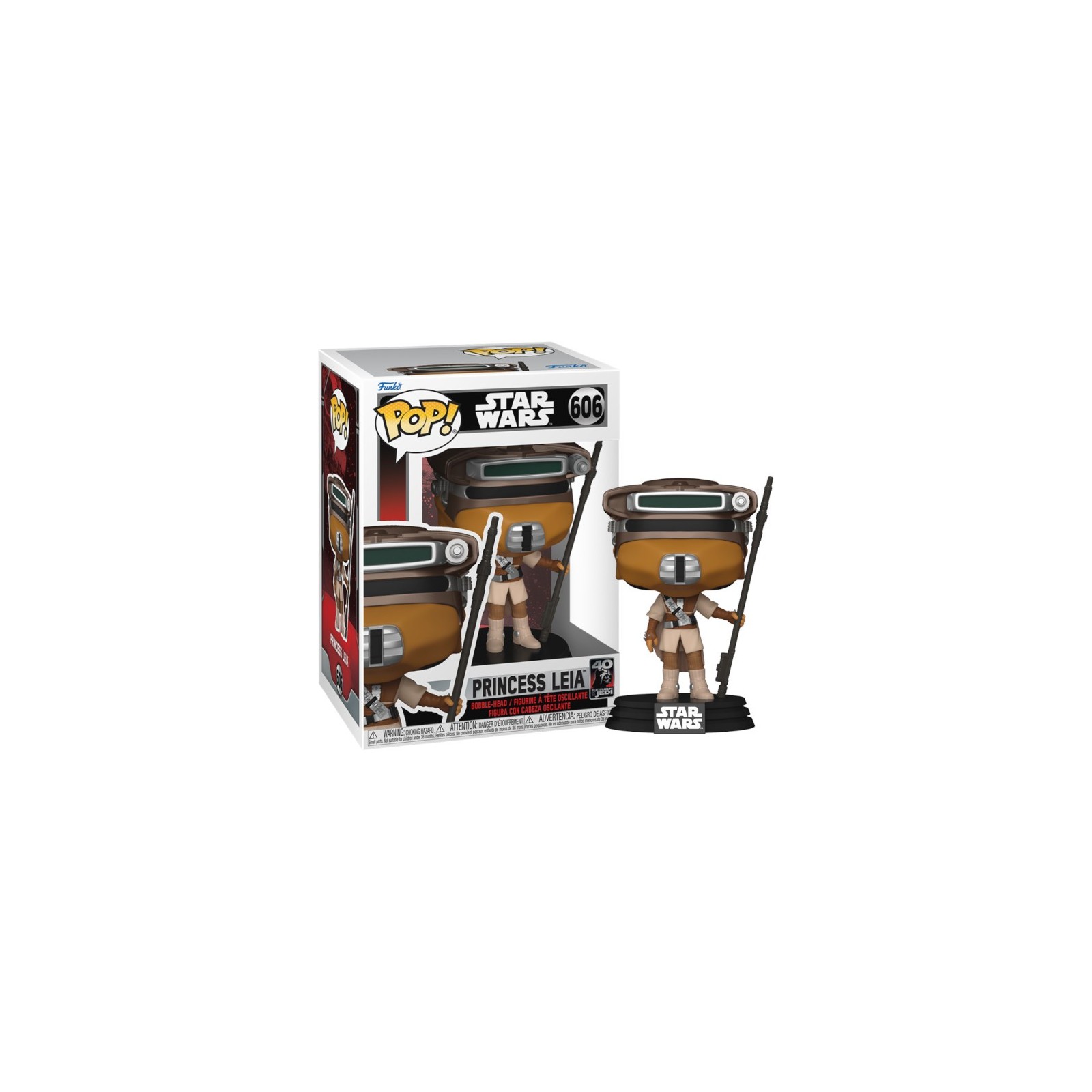 FUNKO POP! STAR WARS: PRINCESS LEIA (606)