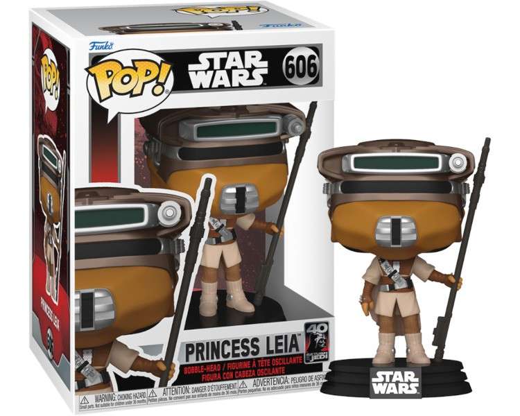 FUNKO POP! STAR WARS: PRINCESS LEIA (606)