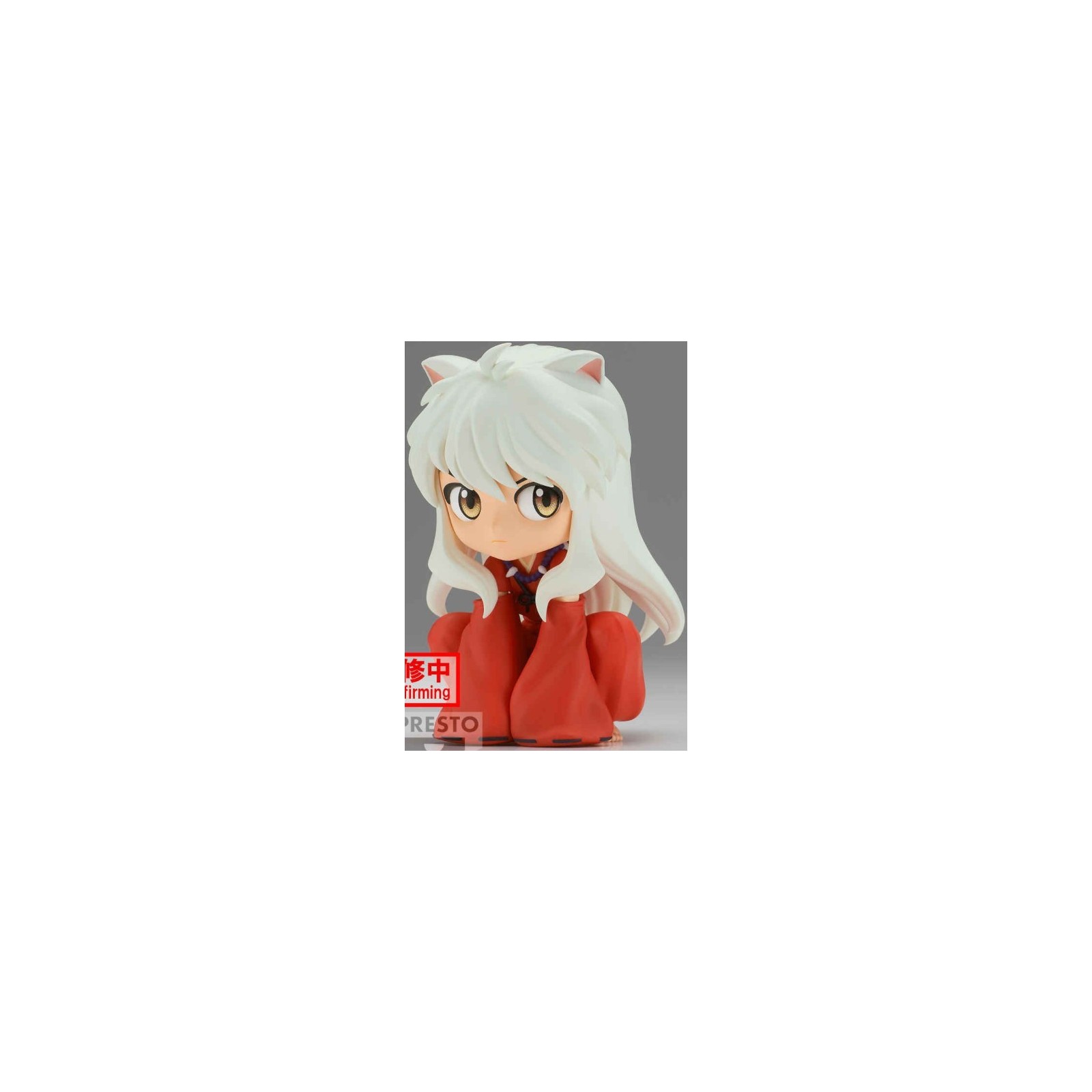 BANPRESTO Q POSKET INUYASHA: SITTING (VER.A) (9 CM)