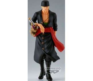 BANPRESTO ONE PIECE THE SHUKKO: RORONOA ZORO (17 CM)