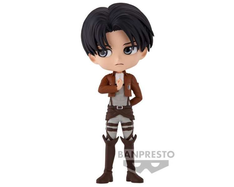 BANPRESTO Q POSKET ATTACK ON TITAN: LEVI VOL.2 (VER.A) (14 CM)