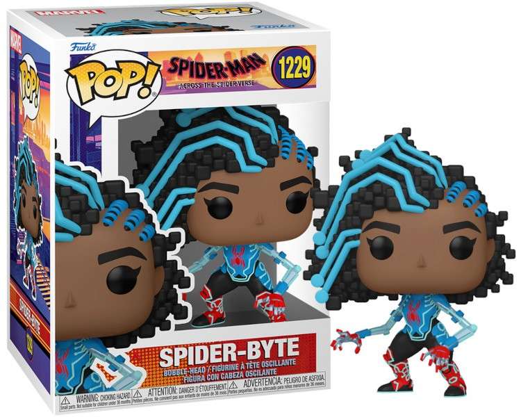 FUNKO POP! SPIDER MAN ACROSS THE SPIDERVERSE: SPIDER-BYTE (1229)