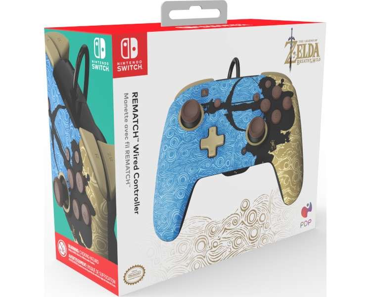 PDP REMATCH WIRED CONTROLLER ZELDA ANCIENT ARROWS