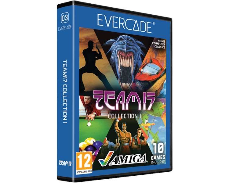 EVERCADE MULTI GAME CARTRIDGE TEAM 17 COLLECTION 1