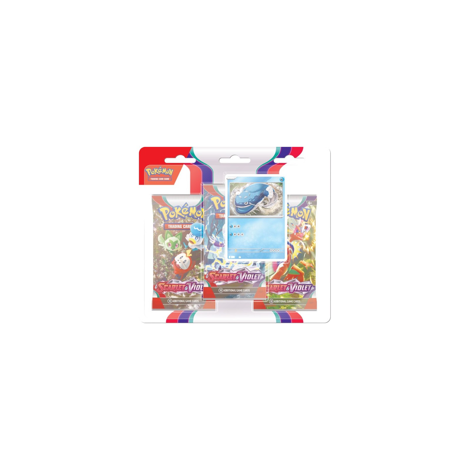 POKEMON TRADING CARD GAME SCARLET & VIOLET SV2 PACK DE 3 SV1 (ENG)