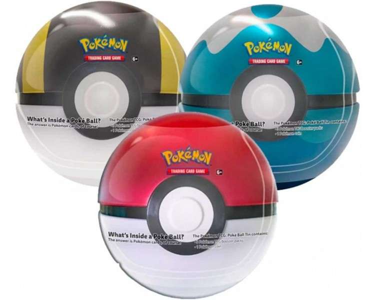 POKEMON JUEGO DE CARTAS COL. ESPADA/ESCUDO REINADO ESCALOFRIANTE POKE BALL TIN FALL (ESP)