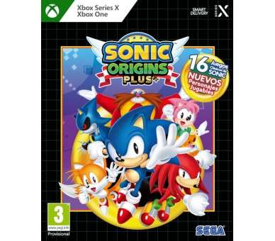 SONIC ORIGINS PLUS (INCLUYE 16 JUEGOS CLASICOS DE SONIC Y NUEVOS PERSONAJES) (XBONE)