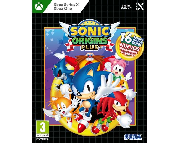 SONIC ORIGINS PLUS (INCLUYE 16 JUEGOS CLASICOS DE SONIC Y NUEVOS PERSONAJES) (XBONE)