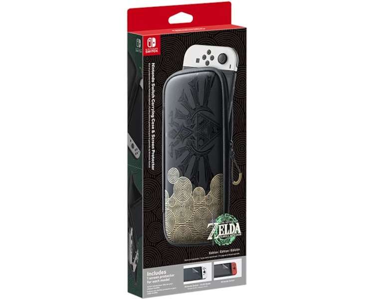 SET ACCESORIOS (FUNDA + PROTECTOR LCD) THE LEGEND OF ZELDA:TEARS OF THE KINGDOM