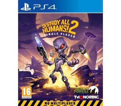 DESTROY ALL HUMANS! 2 SINGLE PLAYER