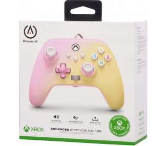 POWER A ENHANCED WIRED CONTROLLER PINK LEMONADE (XBONE/PC)