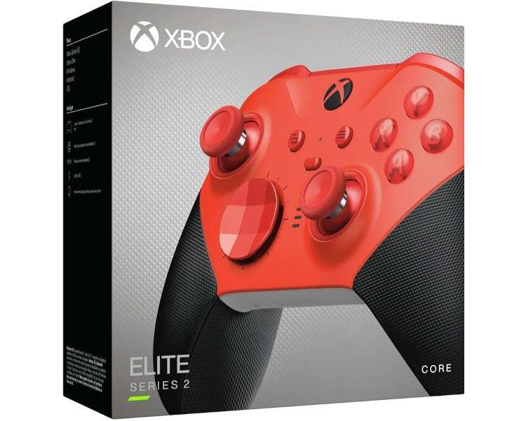 WIRELESS CONTROLLER ELITE SERIES 2 RED (ROJO) (XBOX/ WINDOWS 10/ ANDROID/ iOS)