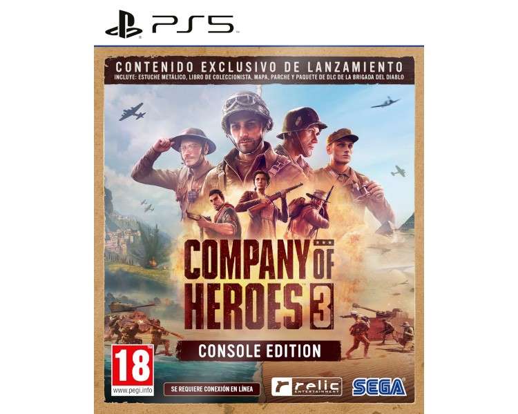 COMPANY OF HEROES 3 -CONSOLE EDITION- (CAJA METALICA)