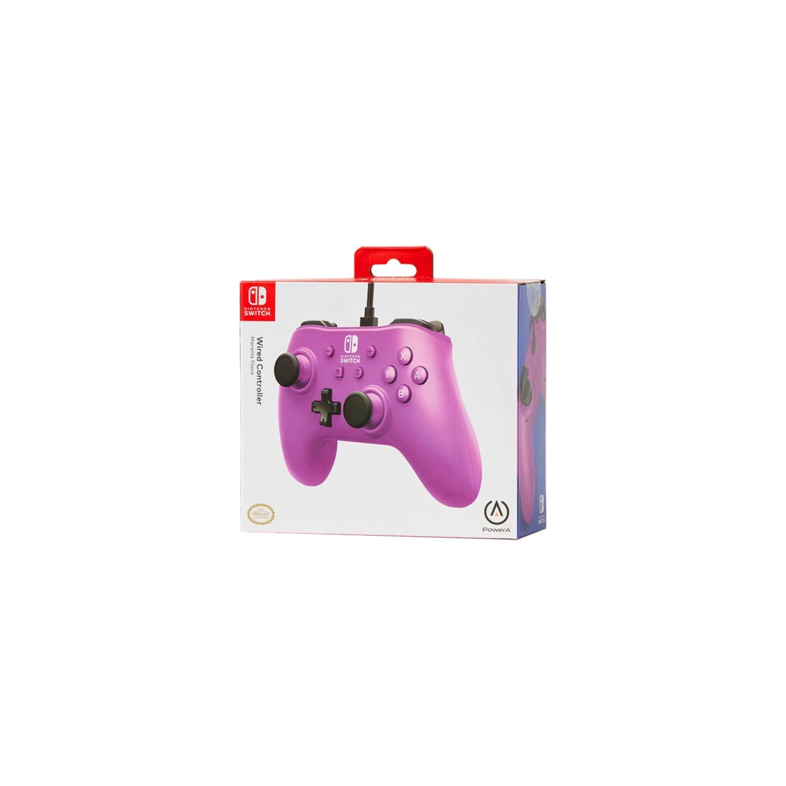 POWER A WIRED CONTROLLER GRAPE PURPLE (MORADO UVA)