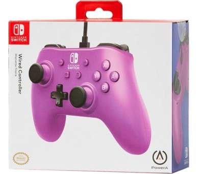 POWER A WIRED CONTROLLER GRAPE PURPLE (MORADO UVA)