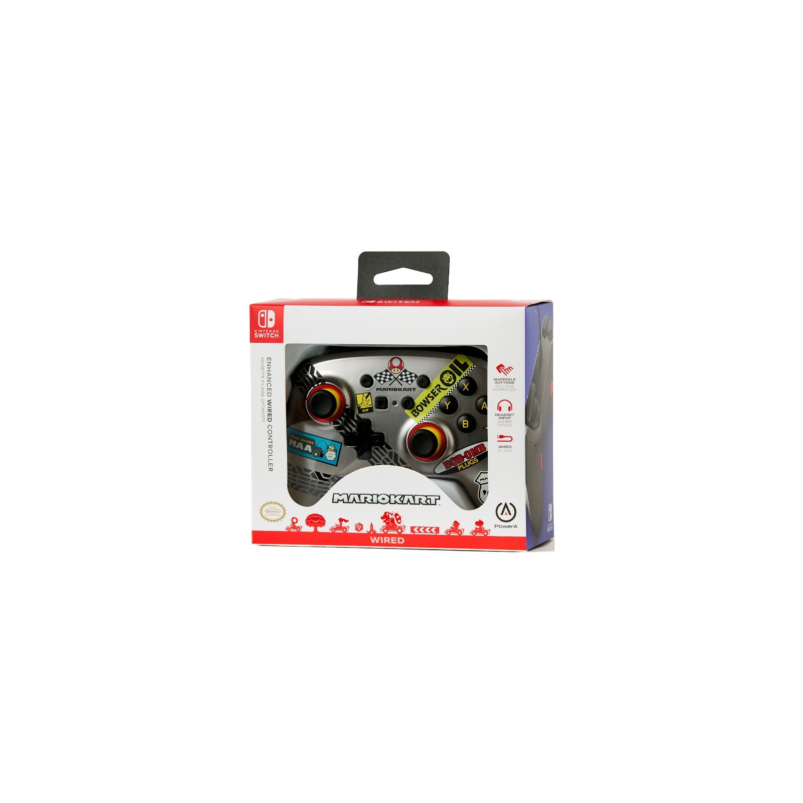 POWER A ENHANCED WIRED CONTROLLER MARIO KART