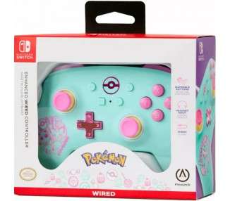 POWER A ENHANCED WIRED CONTROLLER POKEMON: SWEET FRIENDS (SWITCH/OLED)