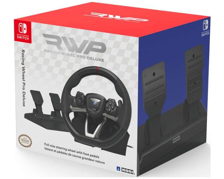 HORI RACING WHEEL PRO DELUXE (SWITCH/PC)