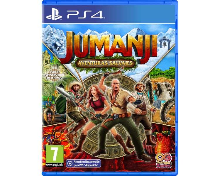 JUMANJI AVENTURAS SALVAJES