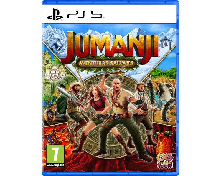 JUMANJI AVENTURAS SALVAJES