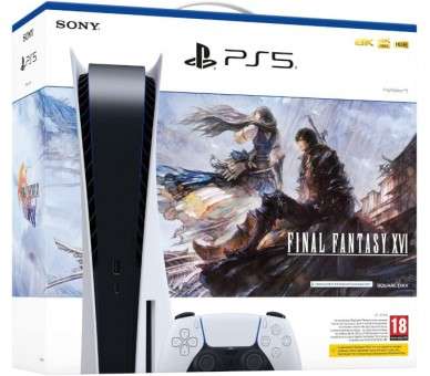 CONSOLA WHITE + DUALSENSE + FINAL FANTASY XVI (CIAB)