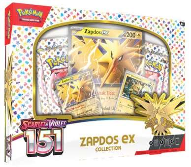 POKEMON JUEGO DE CARTAS COL. ESCARLATA Y PURPURA 151 COLECCION ZARPOS EX (ESP)