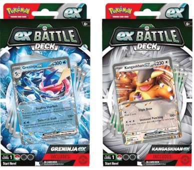 POKEMON JUEGO DE CARTAS COL. BARAJA DE COMBATE EX (GRENINJA EX / KANGASKHAN EX)(ESP)