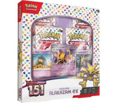 POKEMON JUEGO DE CARTAS COL. ESCARLATA Y PURPURA 151 COLECCION ALAKAZAM EX (ESP)