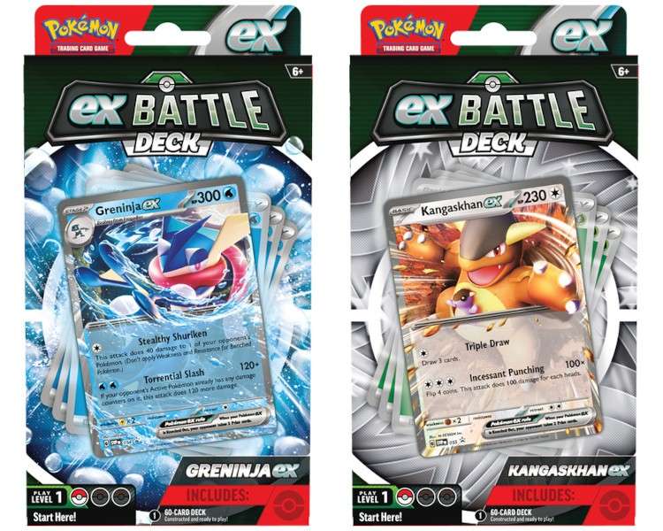 POKEMON TRADING CARD GAME POKEMON GO EX BATTLE DECK (KANGASKHAN EX/ GRENINJA EX) (ENG)