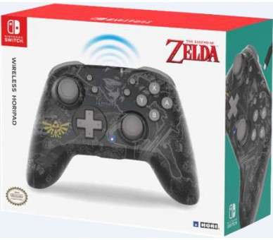 HORIPAD WIRELESS EDICION THE LEGEND OF ZELDA (NEGRO) NSW-479U