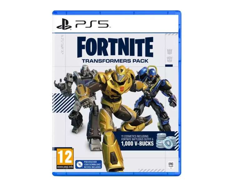 FORTNITE - PACK DE TRANSFORMERS (CIAB)