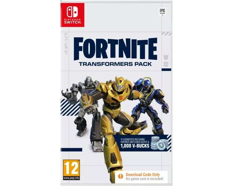 FORTNITE - PACK DE TRANSFORMERS (CIAB)