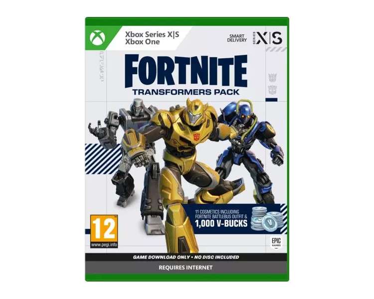 FORTNITE - PACK DE TRANSFORMERS (XBONE) (CIAB)