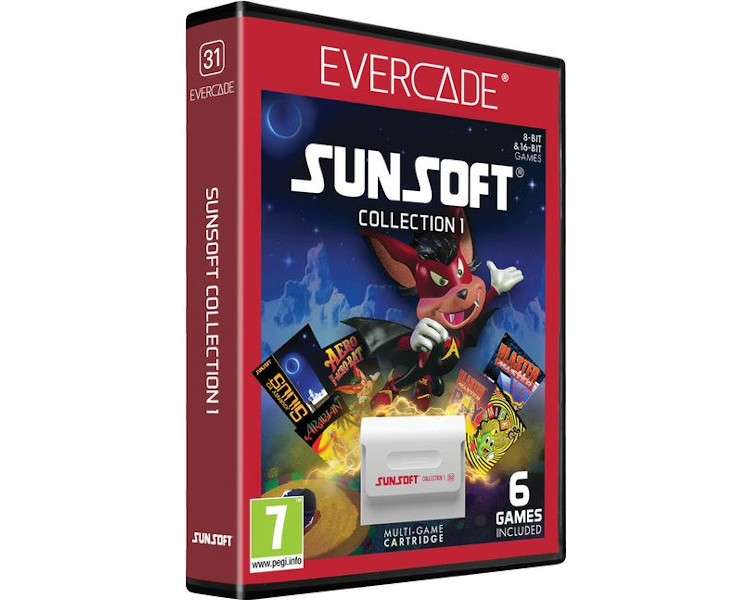 EVERCADE MULTI GAME SUNSOFT COLLECTION 1