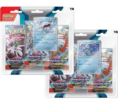 POKEMON TRADING CARD SCARLET & VIOLET PARADOX RIFT 3 PACK (ENG)