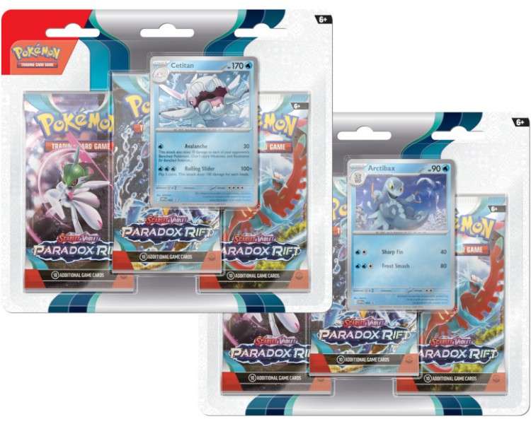 POKEMON TRADING CARD SCARLET & VIOLET PARADOX RIFT 3 PACK (ENG)