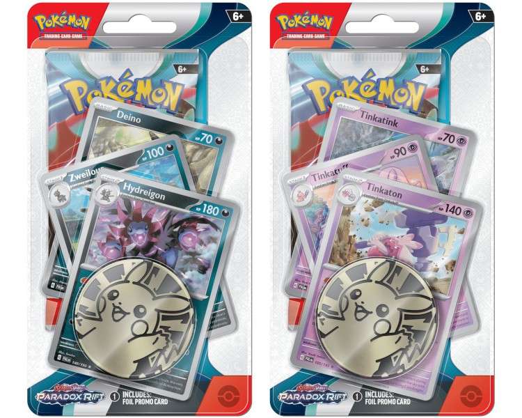 POKEMON TRADING CARD SCARLET & VIOLET PARADOX RIFT PREMIUM CHECKLANE (ENG)