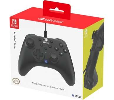 HORIPAD TURBO WIRED CONTROLLER BLACK (NEGRO) (SWITCH/OLED)