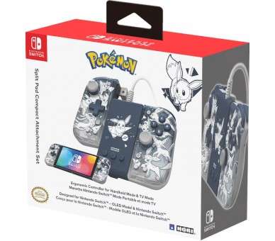 HORI SPLIT PAD COMPACT ATTACHMENT SET POKEMON EEVEE (SWITCH/OLED)