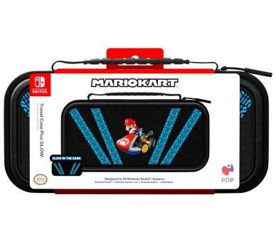 PDP TRAVEL CASE PLUS GLOW MARIO KART (SWITCH/LITE/OLED)