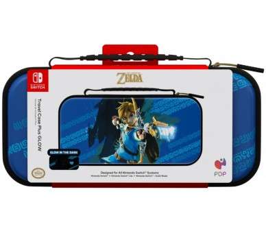 PDP  TRAVEL CASE PLUS GLOW THE LEGEND OF ZELDA LINK HERO (GLOW IN THE DARK)