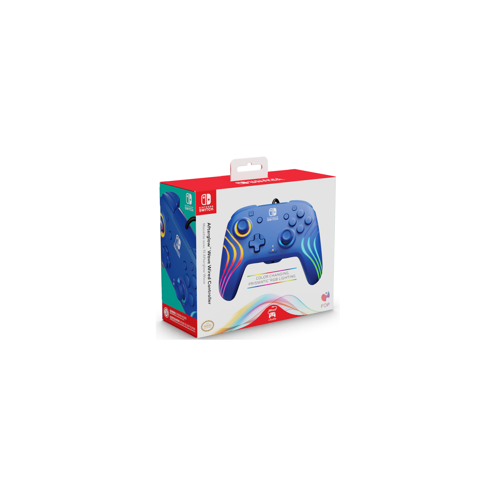 PDP AFTERGLOW WAVE WIRED CONTROLLER BLUE (AZUL)