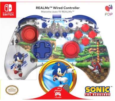 PDP REALMZ WIRED CONTROLLER SONIC THE HEDGEHOG (SONIC)