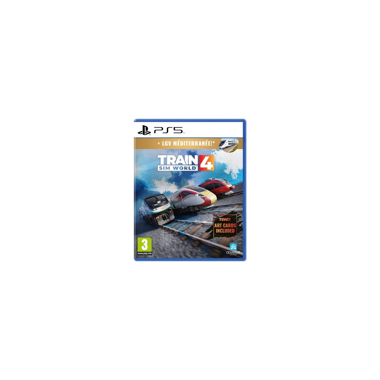 TRAIN SIM WORLD 4 (INCLUYE ART CARDS + LGV MEDITERRANEE)